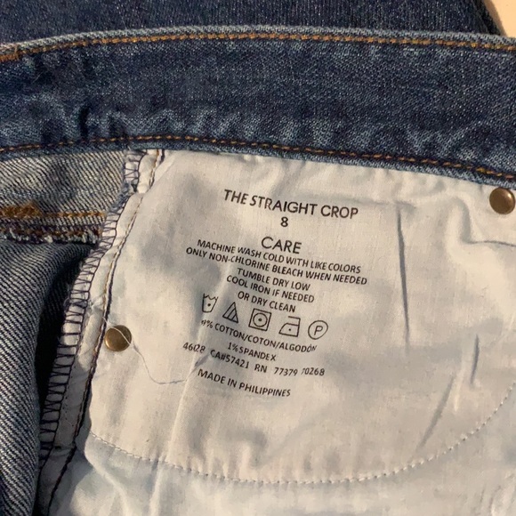 Ann Taylor Straight Crop Jean - Picture 3 of 3